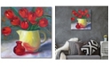 Courtside Market Tulips II 16" x 16" Gallery-Wrapped Canvas Wall Art